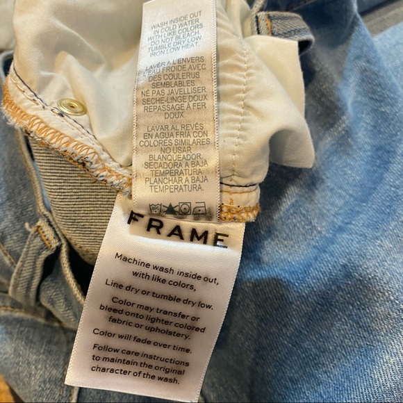 Frame Denim ‘Le Palazzo’ high rise wide leg jeans - Picture 13 of 15